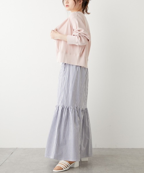 PUAL CE CIN（ピュアルセシン）の「タイプライター先染めストライプスカート（スカート・レディース・その他1/その他2・FREE）」の18枚目の写真