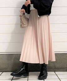 Q | カットプリーツスカート(スカート)