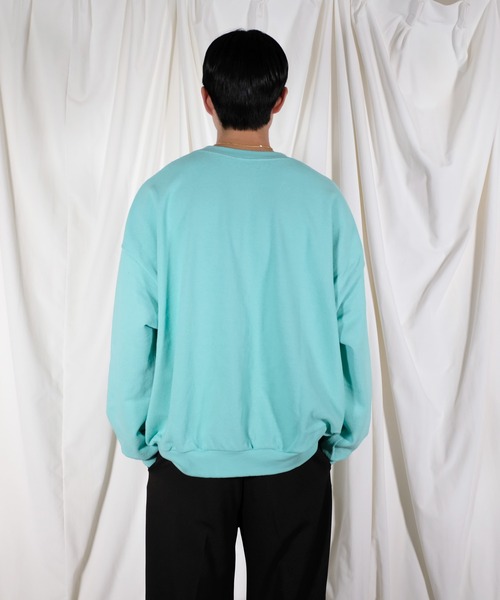 WhoWhat（フーワット）の「who what 5X CUT-SWE<LONG SLEEVE>（Tシャツ/カットソー・メンズ・ミント・FREE）」の3枚目の写真