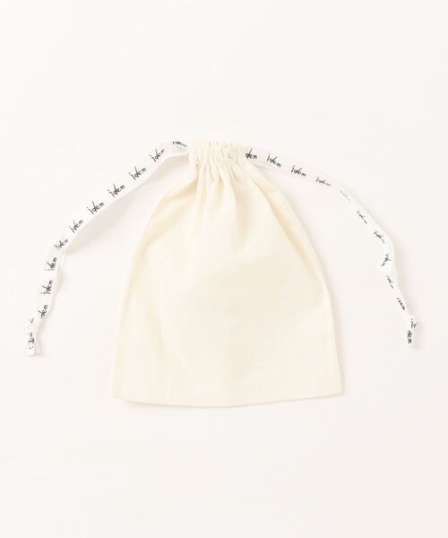 idem（イデム）の「idem gift bag S/コットン巾着ギフトバッグ（ポーチ・レディース・アイボリー・FREE）」の10枚目の写真