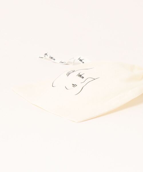 idem（イデム）の「idem gift bag S/コットン巾着ギフトバッグ（ポーチ・レディース・アイボリー・FREE）」の12枚目の写真