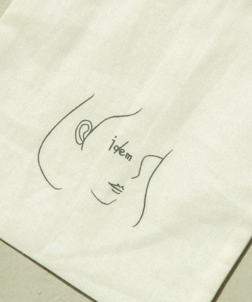 idem（イデム）の「idem gift bag S/コットン巾着ギフトバッグ（ポーチ・レディース・アイボリー・FREE）」の13枚目の写真