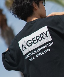 GERRY（ジェリー）の「【GERRY】別注 バックプリント ワンポイント 刺しゅう 半袖Tシャツ（Tシャツ/カットソー）」