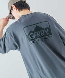 GERRY | 【GERRY】別注 プリント＆ワンポイント 刺しゅう 半袖Tシャツ(Tシャツ/カットソー)