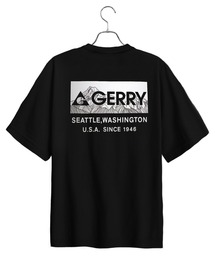 GERRY（ジェリー）の「【GERRY】別注 バックプリント ワンポイント 刺しゅう 半袖Tシャツ（Tシャツ/カットソー）」