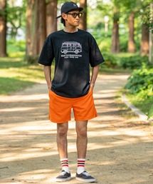 GERRY（ジェリー）の「【GERRY】別注 バックプリント/ワンポイント 刺しゅう 半袖Tシャツ（Tシャツ/カットソー）」
