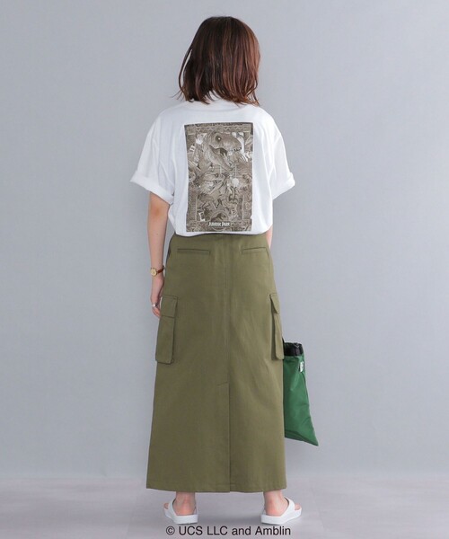 SHIPS(シップス)の「*SHIPS: <ジュラシックパーク> MOVIE プリント Tシャツ(Tシャツ/カットソー・メンズ・ホワイト/ブラック/ストーン/ホワイト系・SMALL/MEDIUM/LARGE/X-LARGE)」の7枚目の写真