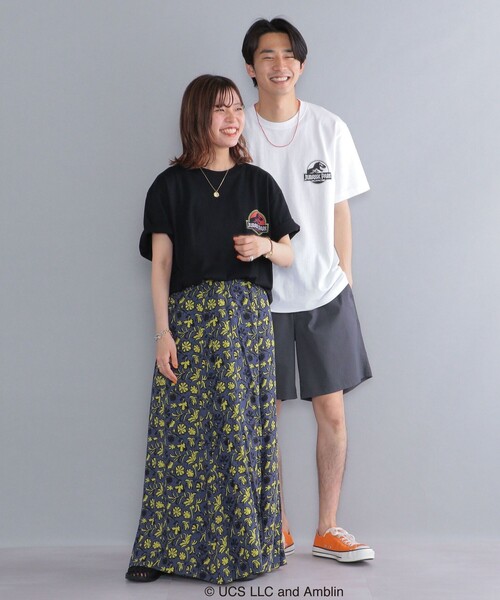 SHIPS(シップス)の「*SHIPS: <ジュラシックパーク> MOVIE プリント Tシャツ(Tシャツ/カットソー・メンズ・ホワイト/ブラック/ストーン/ホワイト系・SMALL/MEDIUM/LARGE/X-LARGE)」の9枚目の写真