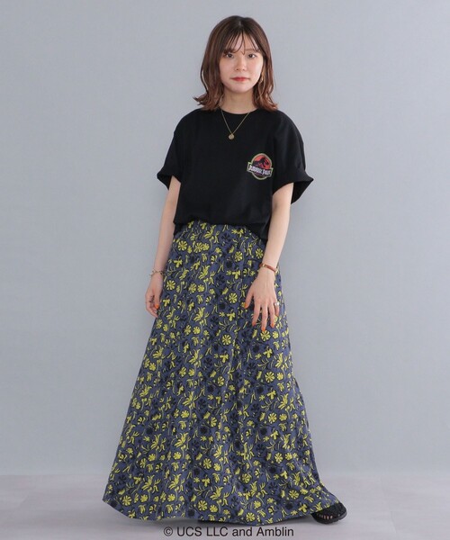 SHIPS(シップス)の「*SHIPS: <ジュラシックパーク> MOVIE プリント Tシャツ(Tシャツ/カットソー・メンズ・ホワイト/ブラック/ストーン/ホワイト系・SMALL/MEDIUM/LARGE/X-LARGE)」の10枚目の写真