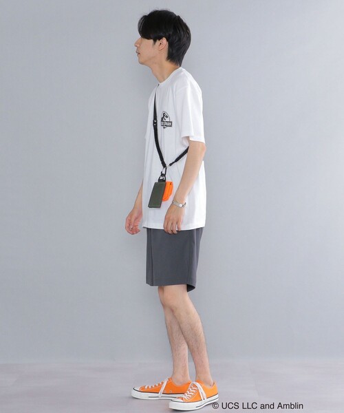 SHIPS(シップス)の「*SHIPS: <ジュラシックパーク> MOVIE プリント Tシャツ(Tシャツ/カットソー・メンズ・ホワイト/ブラック/ストーン/ホワイト系・SMALL/MEDIUM/LARGE/X-LARGE)」の12枚目の写真