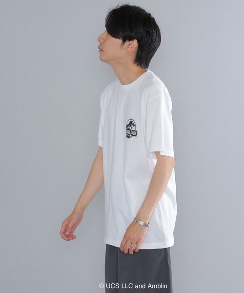 SHIPS(シップス)の「*SHIPS: <ジュラシックパーク> MOVIE プリント Tシャツ(Tシャツ/カットソー・メンズ・ホワイト/ブラック/ストーン/ホワイト系・SMALL/MEDIUM/LARGE/X-LARGE)」の17枚目の写真