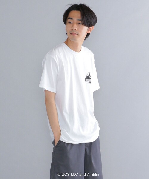 SHIPS(シップス)の「*SHIPS: <ジュラシックパーク> MOVIE プリント Tシャツ(Tシャツ/カットソー・メンズ・ホワイト/ブラック/ストーン/ホワイト系・SMALL/MEDIUM/LARGE/X-LARGE)」の20枚目の写真