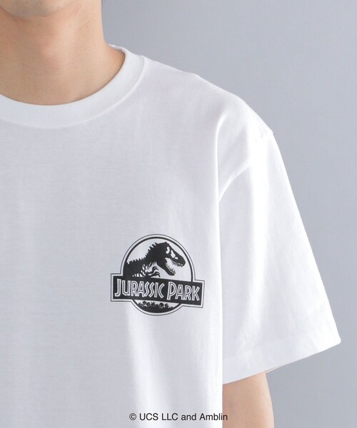 SHIPS(シップス)の「*SHIPS: <ジュラシックパーク> MOVIE プリント Tシャツ(Tシャツ/カットソー・メンズ・ホワイト/ブラック/ストーン/ホワイト系・SMALL/MEDIUM/LARGE/X-LARGE)」の21枚目の写真