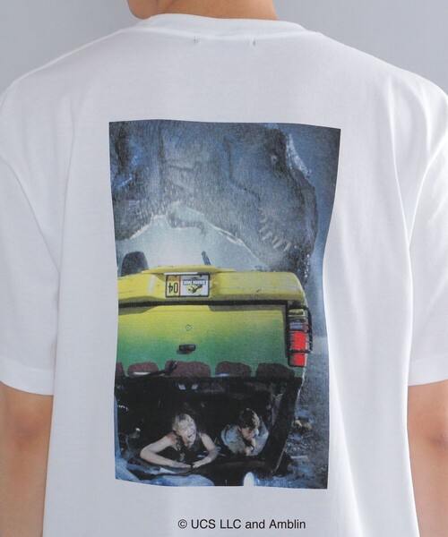SHIPS(シップス)の「*SHIPS: <ジュラシックパーク> MOVIE プリント Tシャツ(Tシャツ/カットソー・メンズ・ホワイト/ブラック/ストーン/ホワイト系・SMALL/MEDIUM/LARGE/X-LARGE)」の22枚目の写真