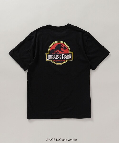 セール】*SHIPS: ＜ジュラシックパーク＞ MOVIE プリント Tシャツ（T