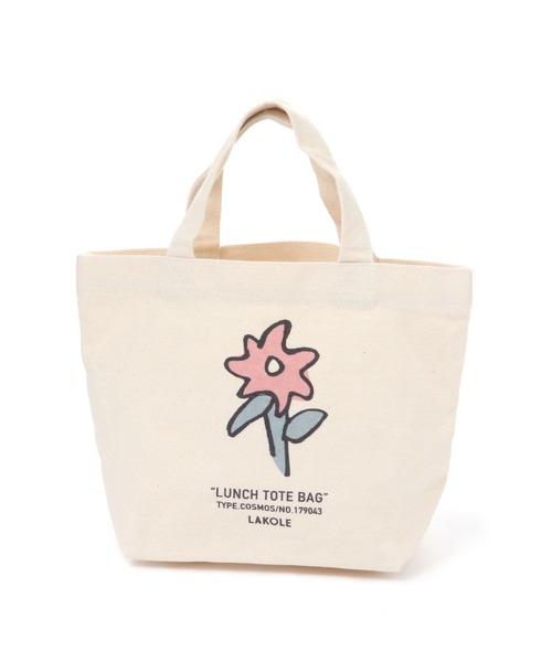 LAKOLE（ラコレ）の「ブルームランチトートバッグ[一部店舗限定アイテム] / 347005（エコバッグ/サブバッグ・レディース・その他1/その他2/その他3/その他4/その他5/その他6・FREE）」の6枚目の写真