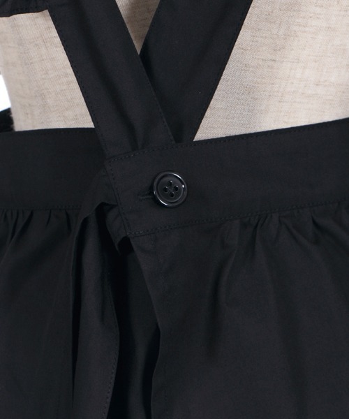 axes femme（アクシーズファム）の「カメオブローチフリルエプロン（エプロン・レディース・ブラック・FREE）」の7枚目の写真