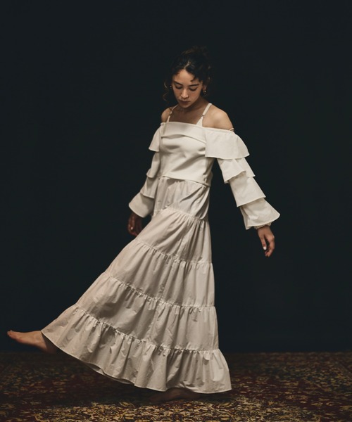 papier(パピエ)の「papier/パピエ/frill cross blouse(シャツ/ブラウス・レディース・ホワイト/ブラック・FREE)」の12枚目の写真