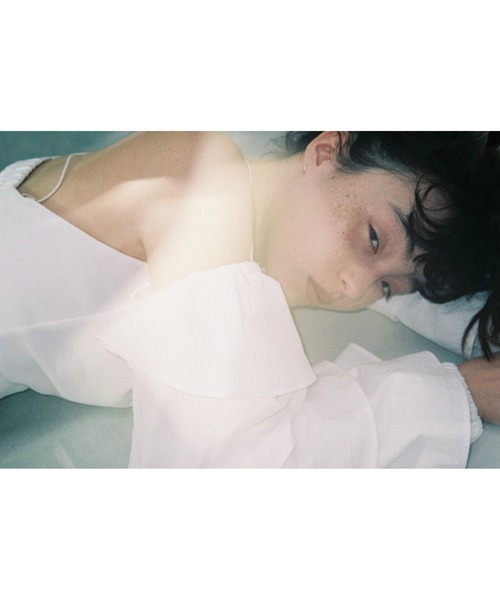 papier(パピエ)の「papier/パピエ/frill cross blouse(シャツ/ブラウス・レディース・ホワイト/ブラック・FREE)」の20枚目の写真