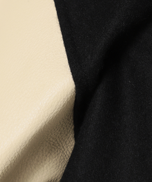 SKOOKUM（スクーカム）の「【SKOOKUM / スクーカム】MELTON スタジアムジャンパー（スタジャン・メンズ・ブラック/グリーン/ネイビー・MEDIUM/LARGE）」の18枚目の写真