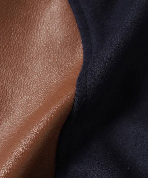 SKOOKUM（スクーカム）の「【SKOOKUM / スクーカム】MELTON スタジアムジャンパー（スタジャン・メンズ・ブラック/グリーン/ネイビー・MEDIUM/LARGE）」の15枚目の写真