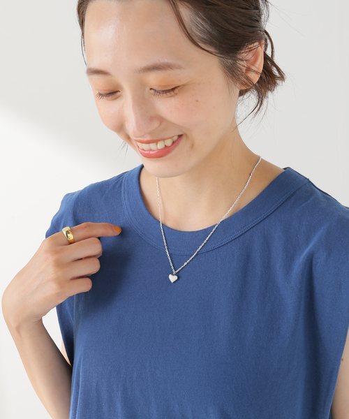 IENA（イエナ）の「【Harpo/アルポ】ハートペンダント（ネックレス・レディース・シルバー・FREE）」の9枚目の写真