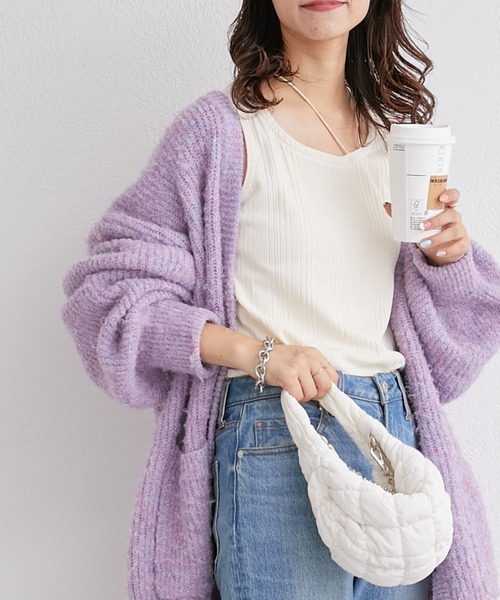 CIAOPANIC TYPY(チャオパニックティピー)の「ストラップデザインタンクトップ(タンクトップ・レディース・ホワイト/ブラック/ベージュ・ONE SIZE)」の8枚目の写真