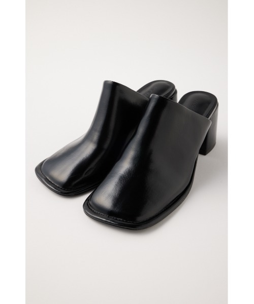 MOUSSY（マウジー）の「SQUARE TOE ミュール（パンプス・レディース・パープル/ブラック・LARGE/MEDIUM/SMALL）」の5枚目の写真
