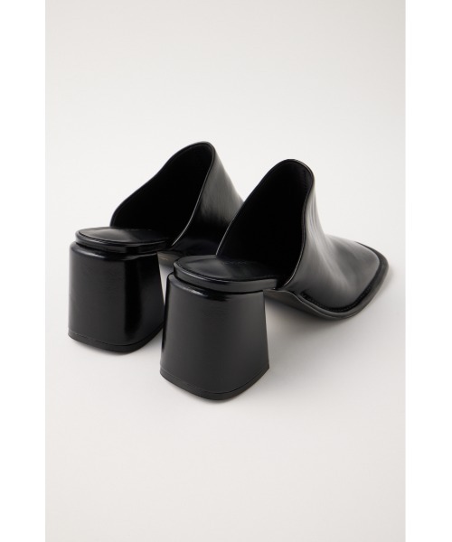 MOUSSY（マウジー）の「SQUARE TOE ミュール（パンプス・レディース・パープル/ブラック・LARGE/MEDIUM/SMALL）」の6枚目の写真