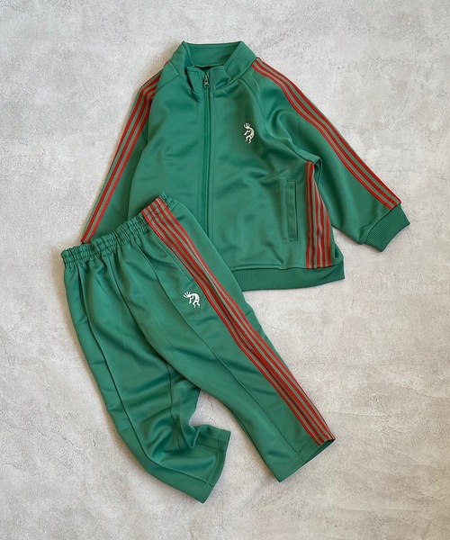 BIG FIELD（ビッグフィールド）の「トラックジャケット（90～150cm）（その他アウター・キッズ・ネイビー/オフホワイト/グリーン・90/100/110/120/130/140/150）」の7枚目の写真