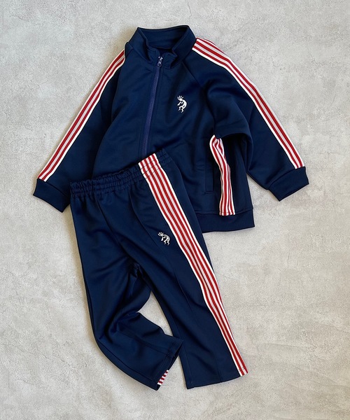 BIG FIELD（ビッグフィールド）の「トラックジャケット（90～150cm）（その他アウター・キッズ・ネイビー/オフホワイト/グリーン・90/100/110/120/130/140/150）」の14枚目の写真