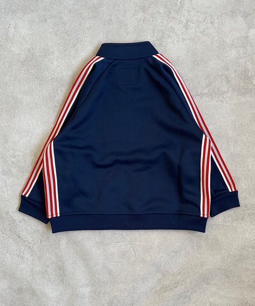 BIG FIELD（ビッグフィールド）の「トラックジャケット（90～150cm）（その他アウター・キッズ・ネイビー/オフホワイト/グリーン・90/100/110/120/130/140/150）」の12枚目の写真