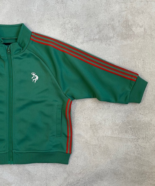 BIG FIELD（ビッグフィールド）の「トラックジャケット（90～150cm）（その他アウター・キッズ・ネイビー/オフホワイト/グリーン・90/100/110/120/130/140/150）」の6枚目の写真