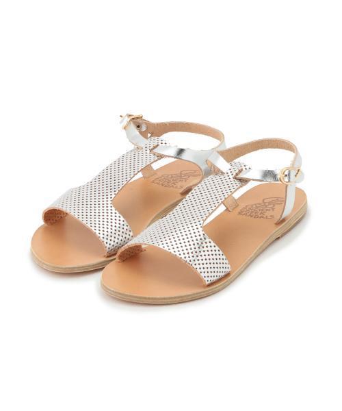 Demi-Luxe BEAMS（デミルクス ビームス）の「ANCIENT GREEK SANDALS / メタル アンクルベルト サンダル（サンダル・レディース・シルバー・38/39/35/36/37）」の9枚目の写真