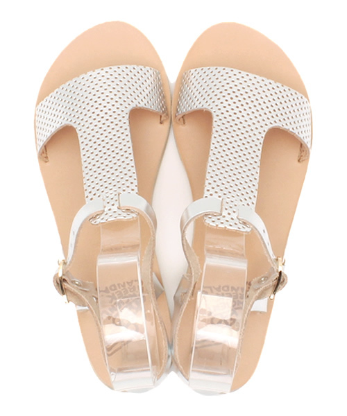 Demi-Luxe BEAMS（デミルクス ビームス）の「ANCIENT GREEK SANDALS / メタル アンクルベルト サンダル（サンダル・レディース・シルバー・38/39/35/36/37）」の6枚目の写真