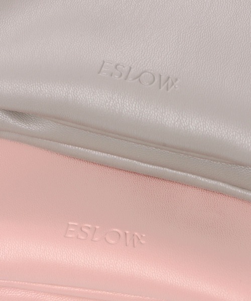 ESLOW（エスロー）の「ESLOW / Drawstring BAG（ショルダーバッグ・レディース・グレー/ブラック/ピンク/カーキ/パープル・FREE）」の15枚目の写真