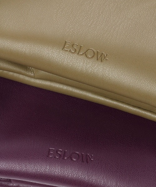 ESLOW（エスロー）の「ESLOW / Drawstring BAG（ショルダーバッグ・レディース・グレー/ブラック/ピンク/カーキ/パープル・FREE）」の17枚目の写真
