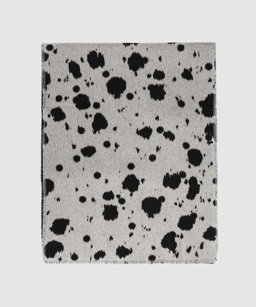 DRIES VAN NOTEN(ドリスヴァンノッテン)の「FOWN 222 Q.5020 W.W.SCARF BLA(ストール/ショール・レディース・ブラック・ONE SIZE)」の1枚目の写真
