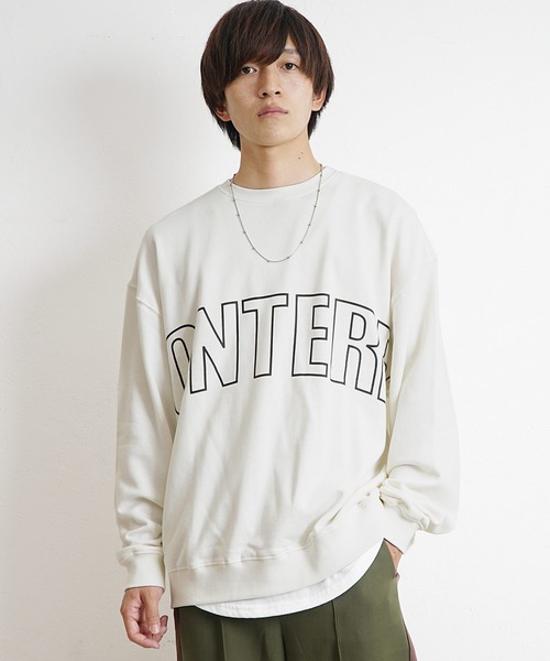 【Classical Origin】「やっぱりビッグシルエット！」スウェードポンチ素材ビックシルエットトレーナー（長袖）/Suede material big silhouette sweatshirt co1010030 main image 1