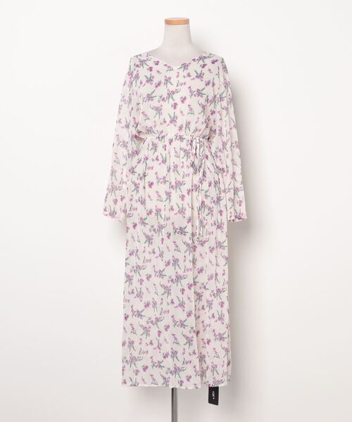 セール ブランド古着 花柄長袖ワンピース ワンピース Kbf ケイビーエフ のファッション通販 Zozoused