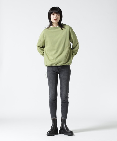 DANA FANEUIL（ダナファヌル）の「Dana Faneuil/ダナファヌル　デラヴェジャージＴシャツ（Tシャツ/カットソー・レディース・ホワイト/ブラック/グリーン・M）」の9枚目の写真