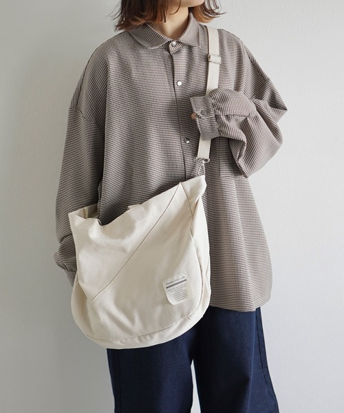 DEVICE（デバイス）の「【インフルエンサーぬこ ×DEVICE コラボ】Rename  オリジナルタグ キャンバス 2WAY ショルダーバッグ トートバッグ（トートバッグ・レディース・ナチュラル/ブラウン/ブラック/ネイビー・FREE）」の3枚目の写真