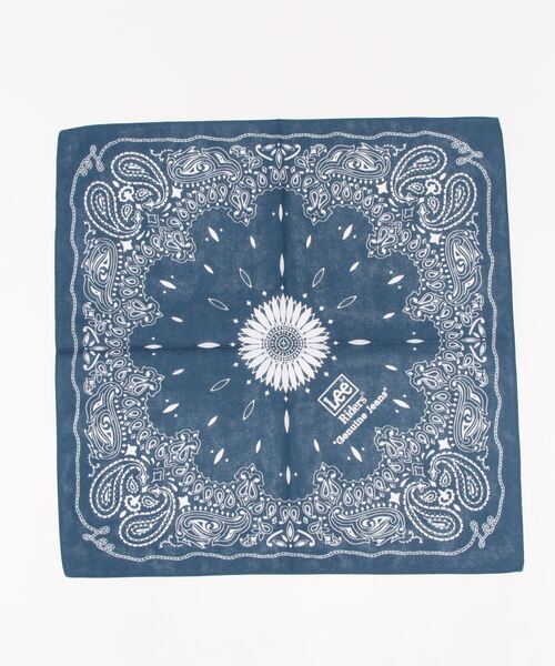 AZUL by moussy（アズールバイマウジー）の「LEE BANDANA（ヘアゴム・レディース・ネイビー/レッド/ブラック・FREE）」の3枚目の写真