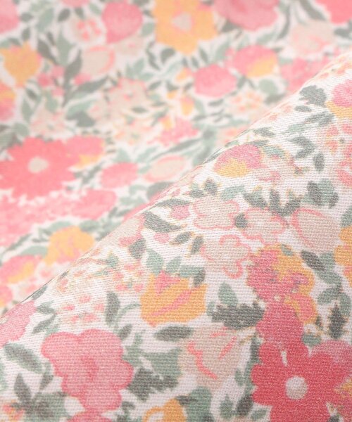 ダブル】ラブストン柄 フリルかけ布団カバー（寝具）｜LAURA ASHLEY