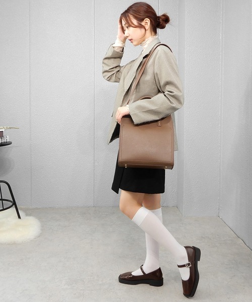 minia（ミニア）の「メリージェーンシューズ　◆（パンプス・レディース・ブラック/ブラウン/シルバー/アイボリー・LL/S/M/L）」の16枚目の写真