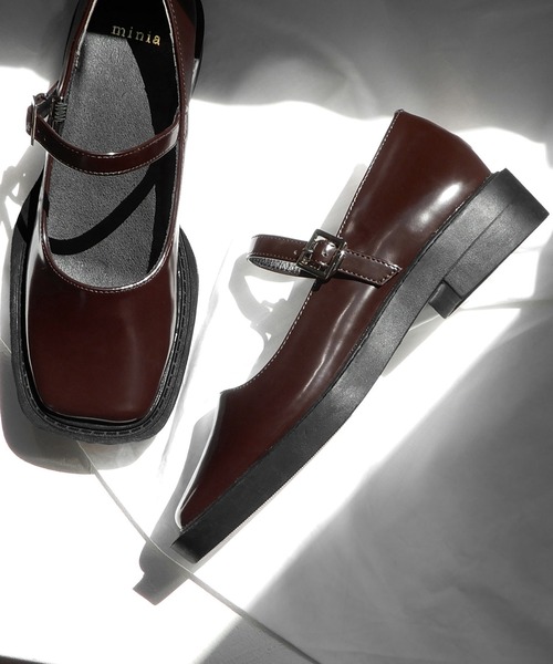 minia（ミニア）の「メリージェーンシューズ　◆（パンプス・レディース・ブラック/ブラウン/シルバー/アイボリー・LL/S/M/L）」の12枚目の写真