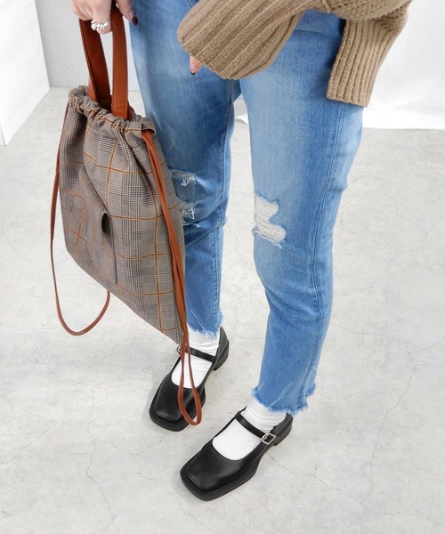 minia（ミニア）の「メリージェーンシューズ　◆（パンプス・レディース・ブラック/ブラウン/シルバー/アイボリー・LL/S/M/L）」の20枚目の写真