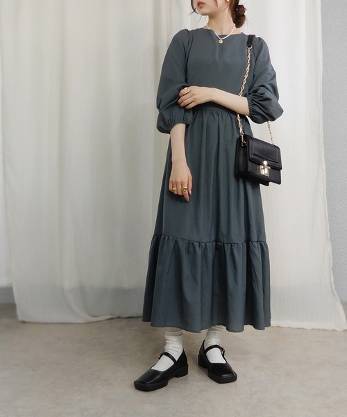 minia（ミニア）の「メリージェーンシューズ　◆（パンプス・レディース・ブラック/ブラウン/シルバー/アイボリー・LL/S/M/L）」の5枚目の写真