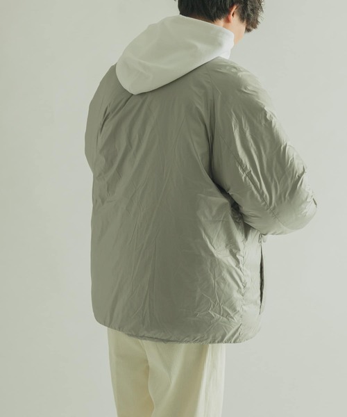 FORK&SPOON(フォークアンドスプーン)の「FORK&SPOON Soronaバデットブルゾン(ダウンジャケット/コート・メンズ・カーキ/ブラック/ライトグレー・4/5)」の8枚目の写真