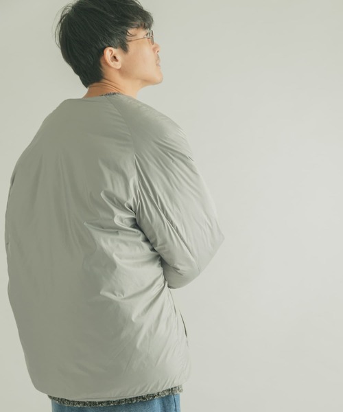 FORK&SPOON(フォークアンドスプーン)の「FORK&SPOON Soronaバデットブルゾン(ダウンジャケット/コート・メンズ・カーキ/ブラック/ライトグレー・4/5)」の15枚目の写真